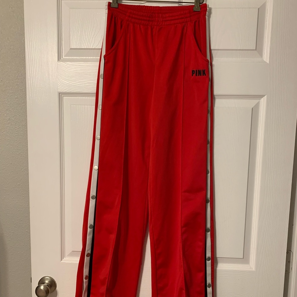 Pink Victoria Secret red pants